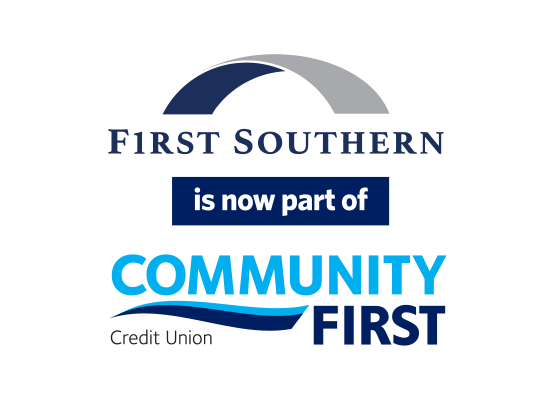 First Southern is part of Community First logo